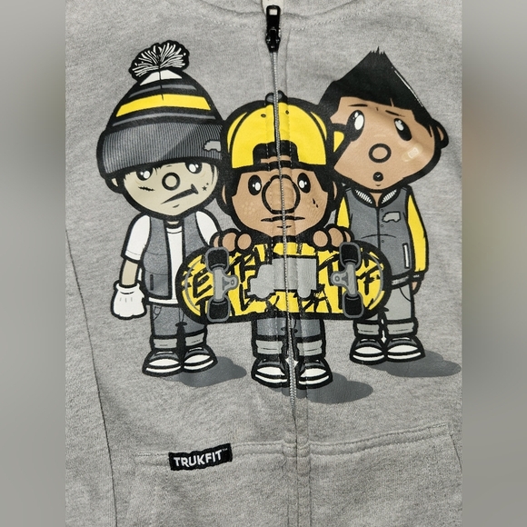 Trukfit Grey Hoodie - Picture 2 of 7